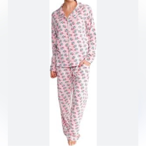 Vera Bradley Other - Vera Bradley Pink Floral Pajama Set Size Small